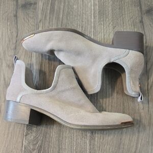 Ted Baker London Suede Split Shaft Booties